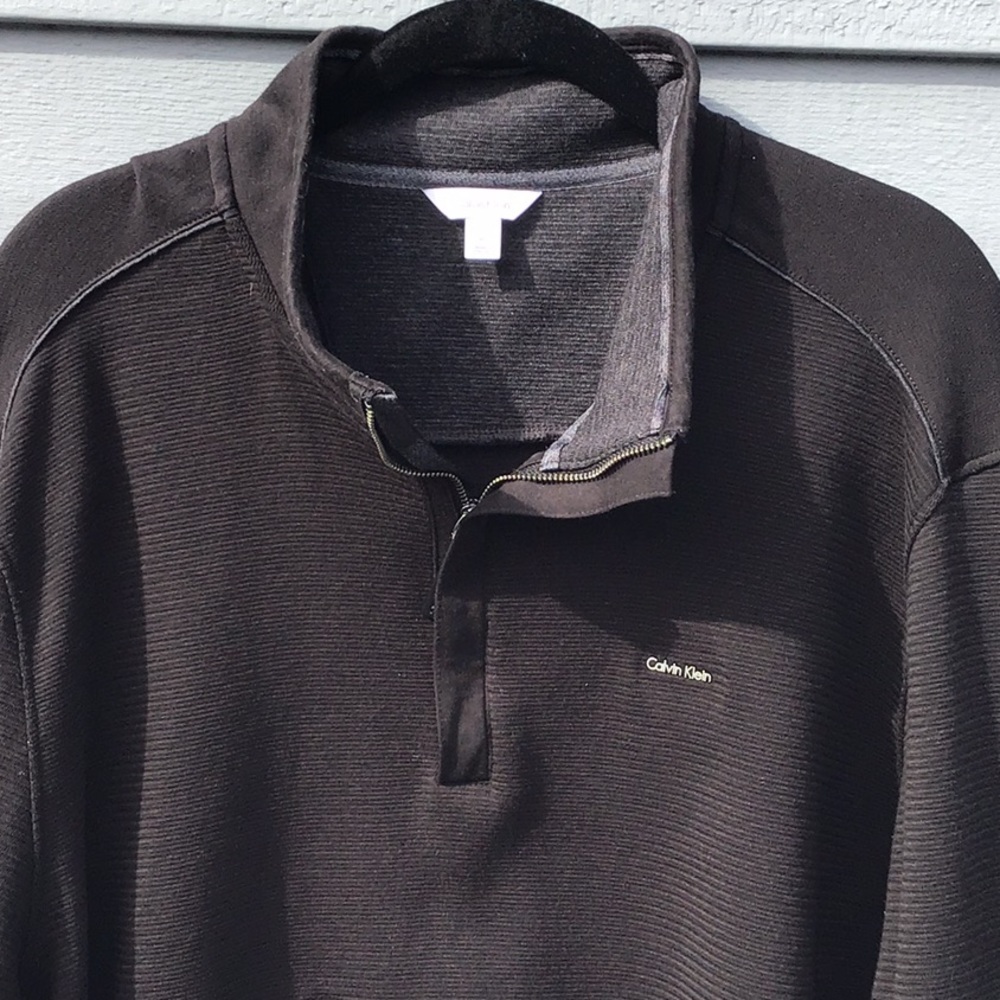 Calvin Klein Quarter Zip Top